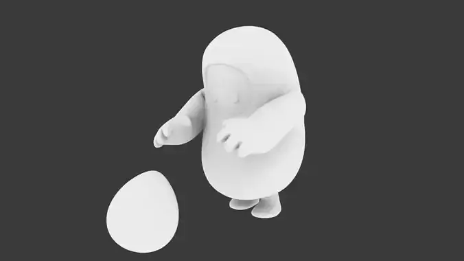 Fall Guys - 3D Print 02 3D print model