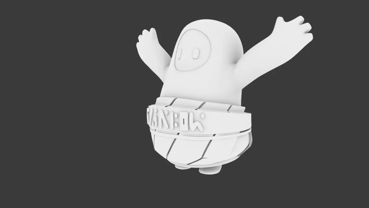 Fall Guys - 3D Print 04 3D print model