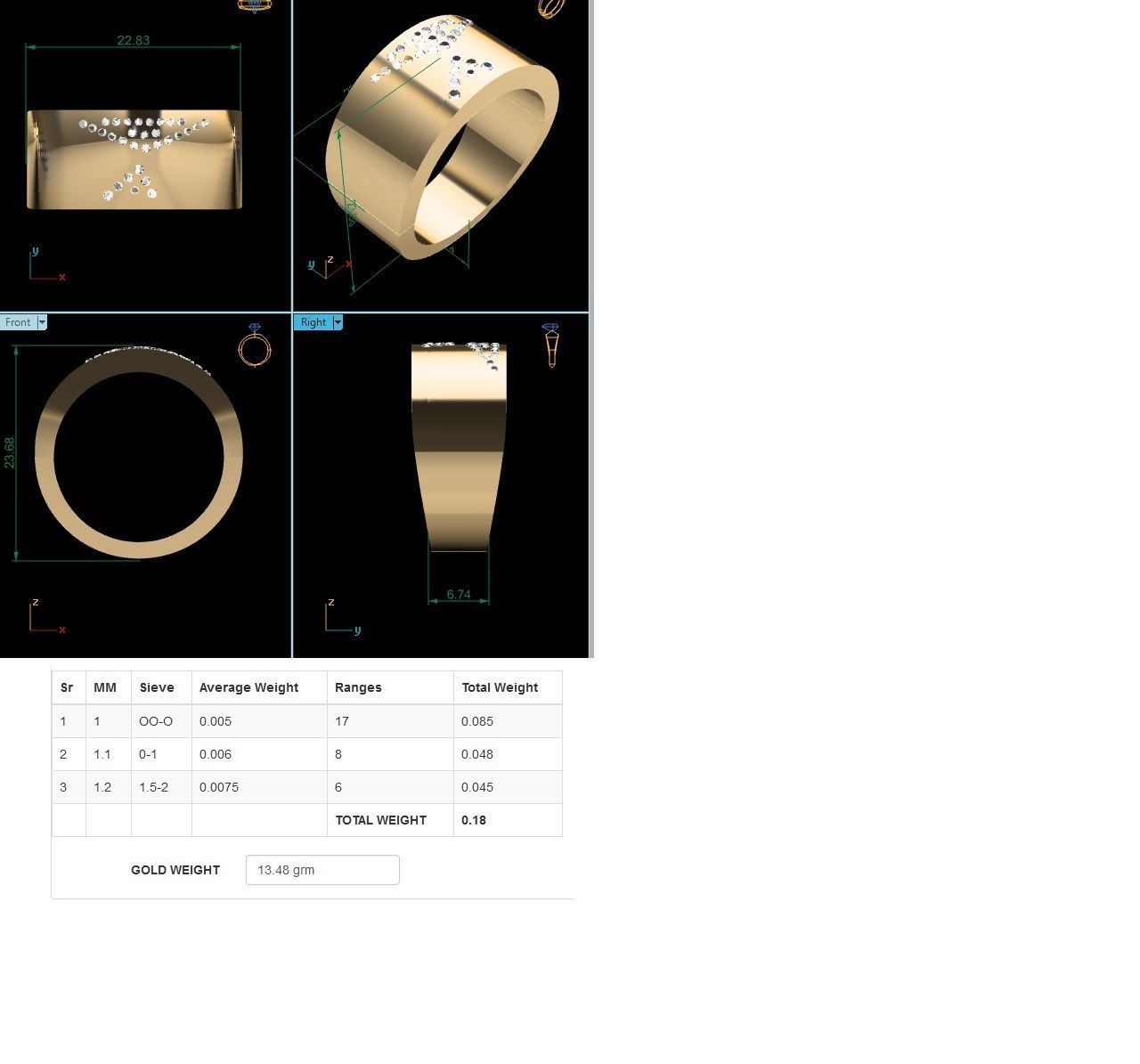 Ring - 04291 3D print model_1