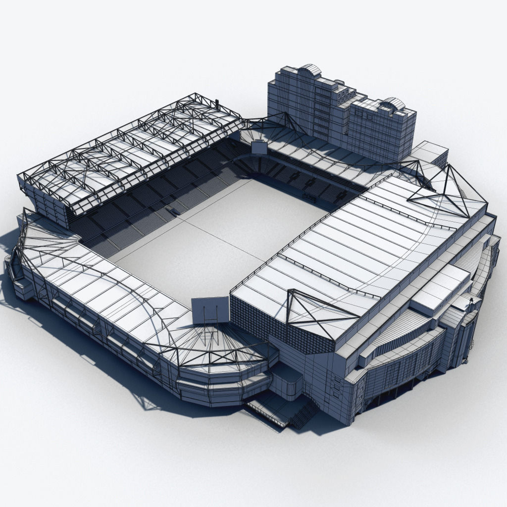 Stamford Bridge Stadium 3D model_20