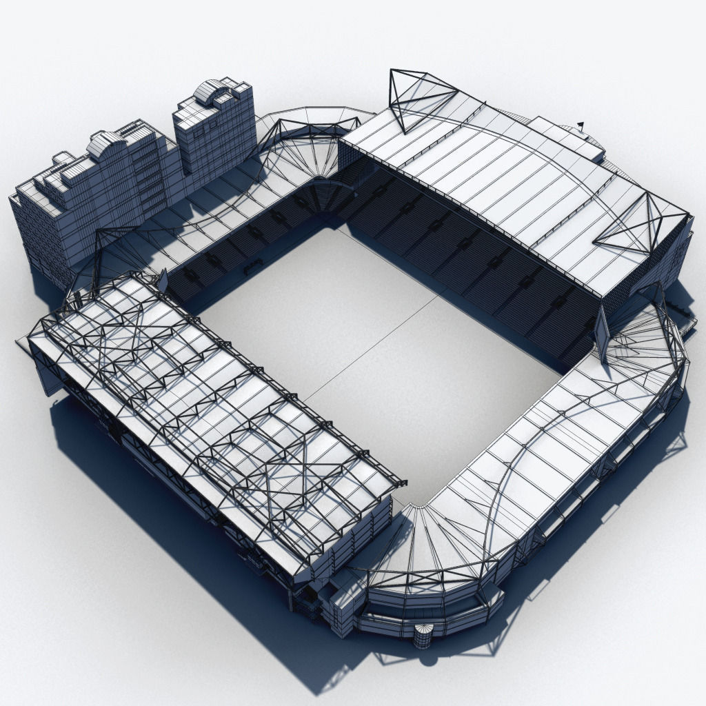 Stamford Bridge Stadium 3D model_17