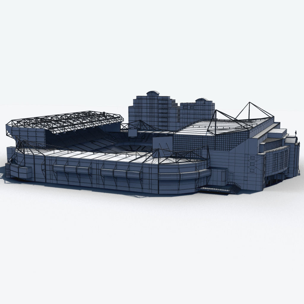 Stamford Bridge Stadium 3D model_16
