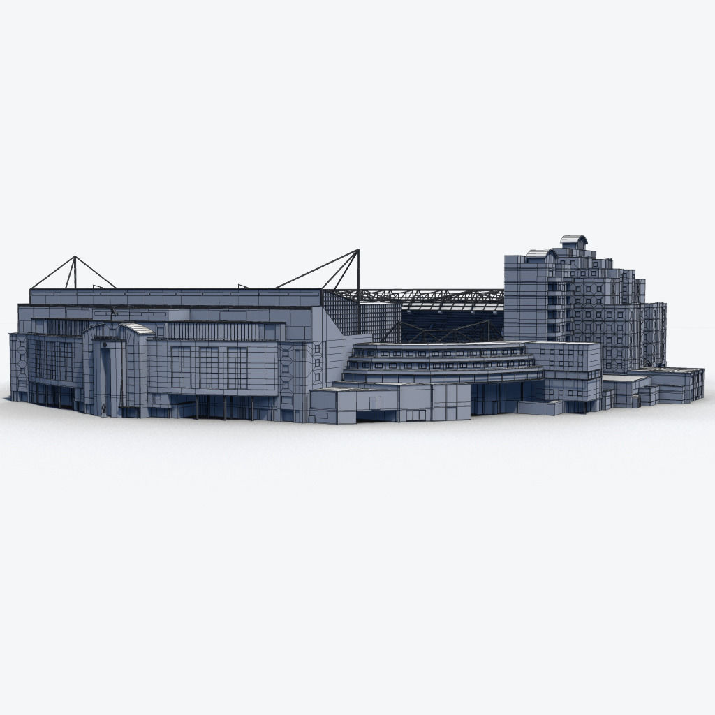 Stamford Bridge Stadium 3D model_12