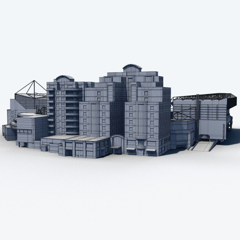 Stamford Bridge Stadium 3D model_14