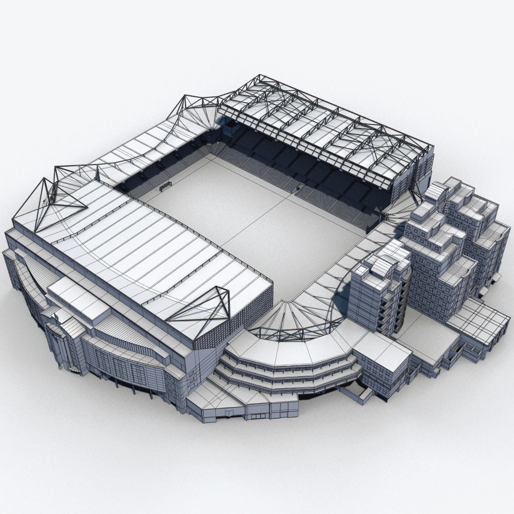Stamford Bridge Stadium 3D model_19