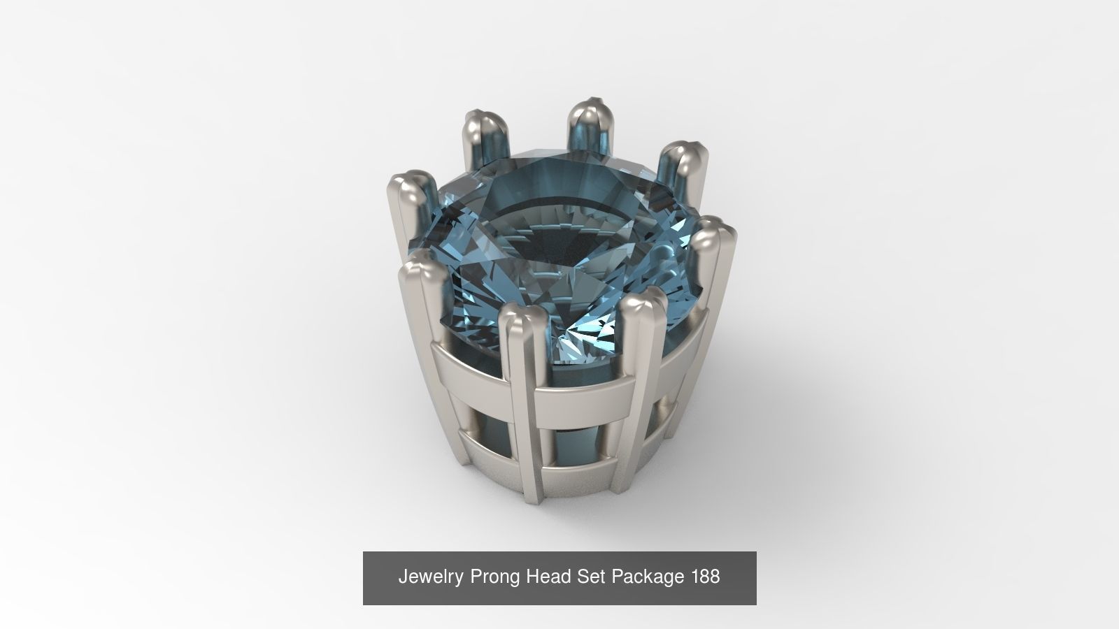 Huge Jewellry Heads Prongs Package 10000 piece 3D Model Collection_195