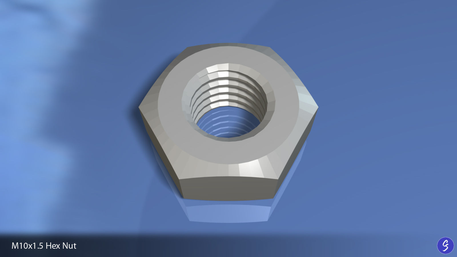 M10 Fastener Set 3D model_15