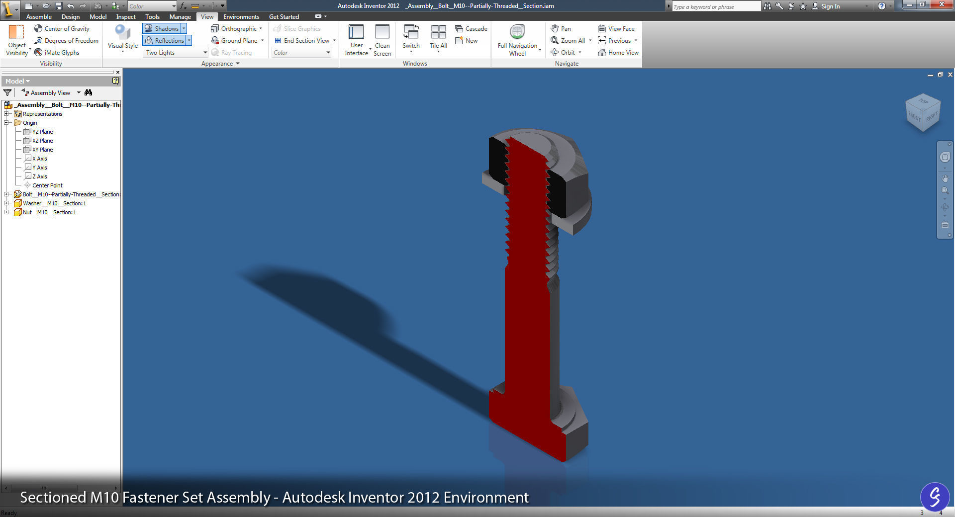 M10 Fastener Set 3D model_23