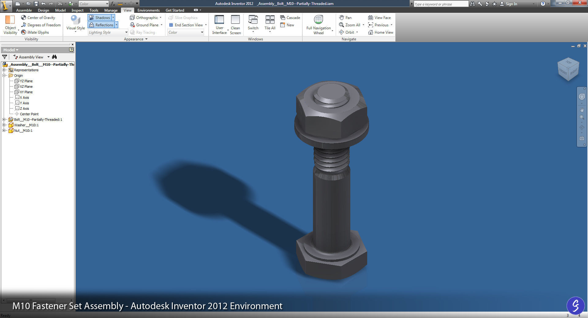 M10 Fastener Set 3D model_22