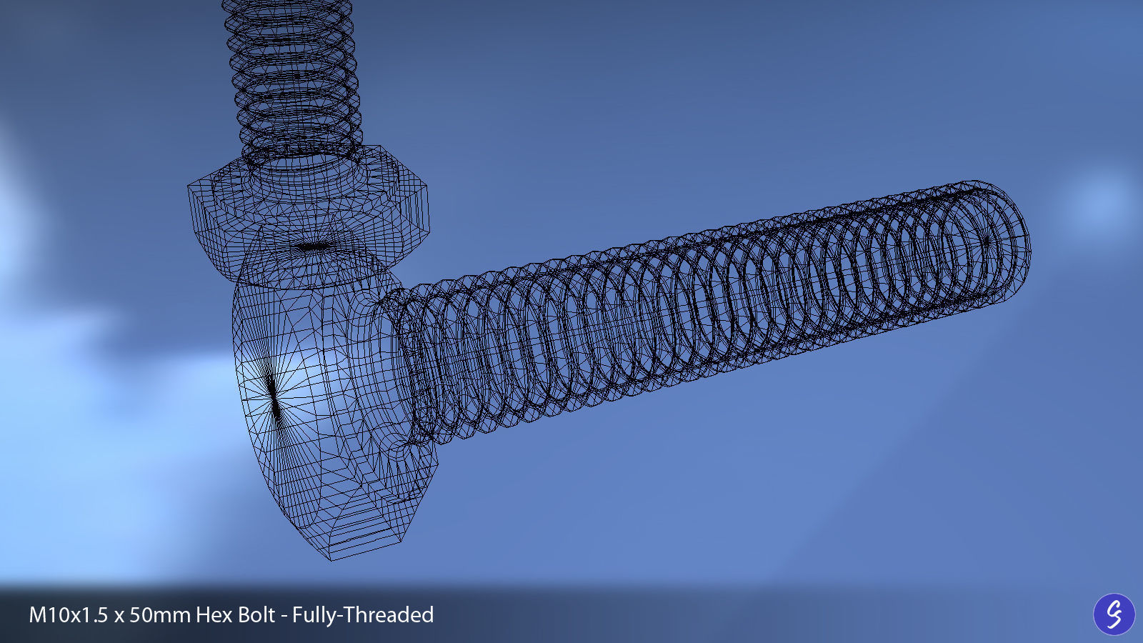 M10 Fastener Set 3D model_12
