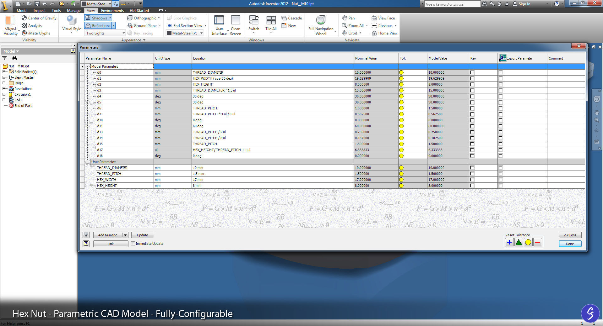 M10 Fastener Set 3D model_34