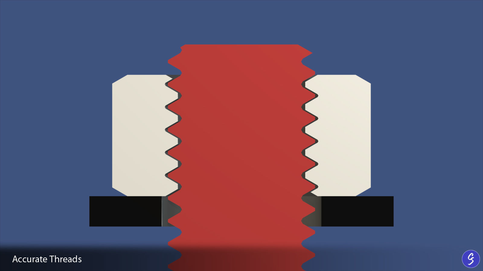 M10 Fastener Set 3D model_4