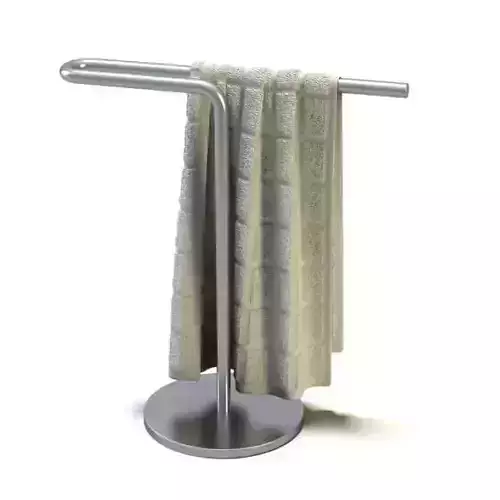 Towel Keeper With A Towel