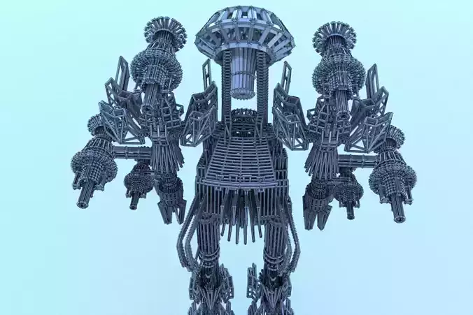 Robot Cyborg Game Character SciFi