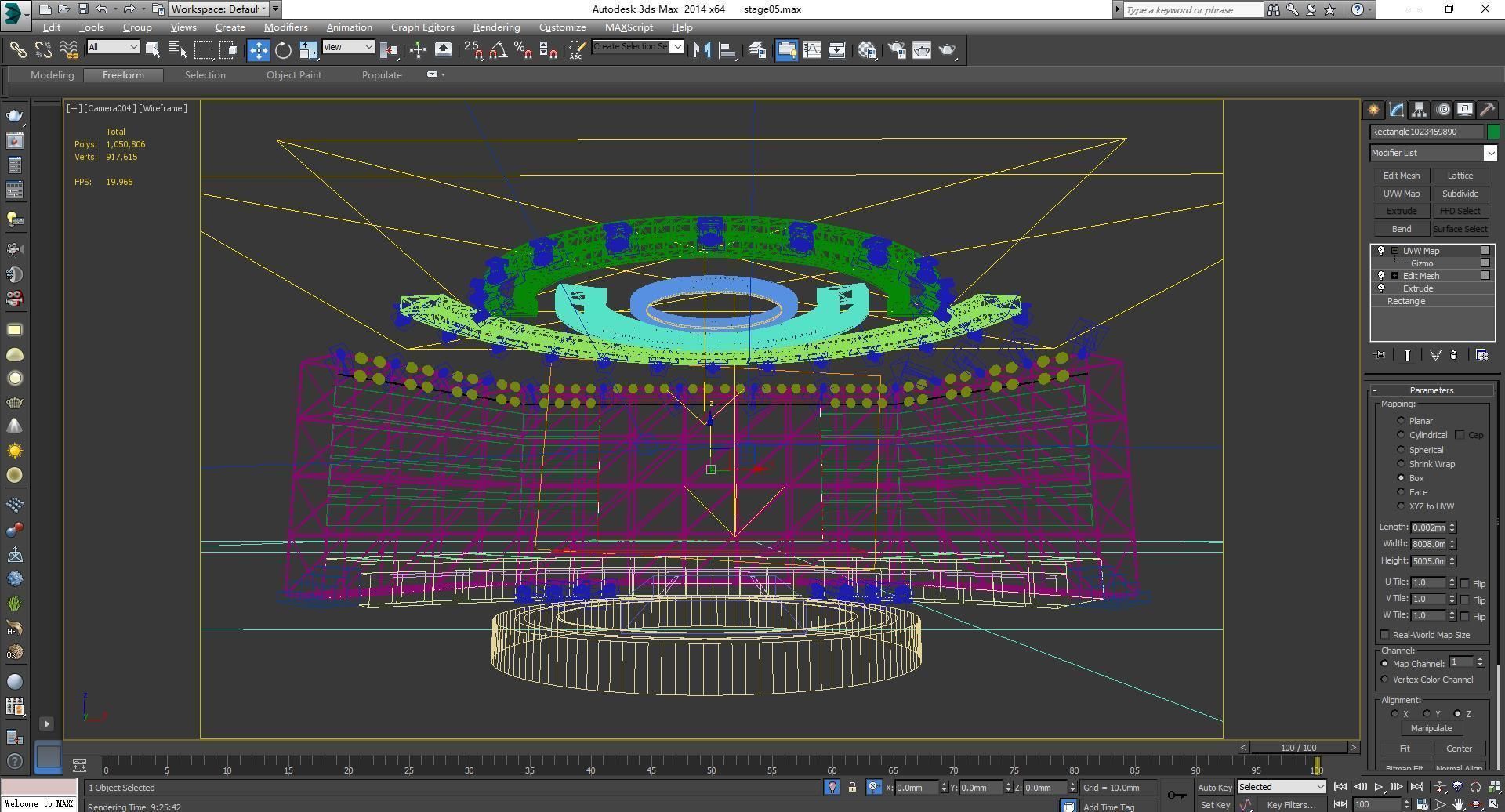Event stage 05 design  3D model_8