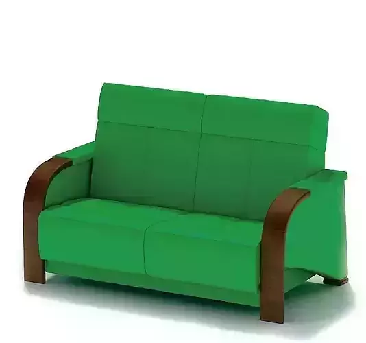 Green Lounge Sofa