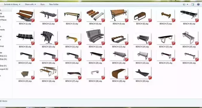 Architectural Benchs