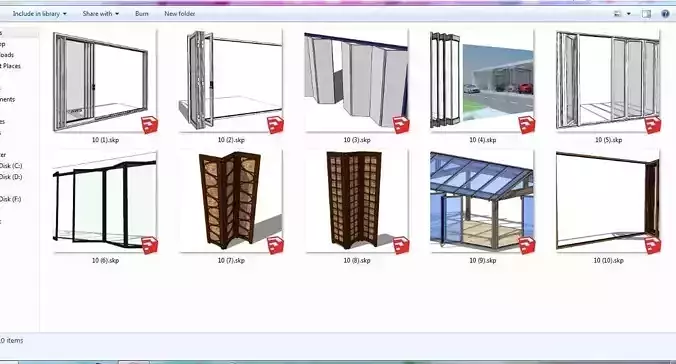Architectural Folding door