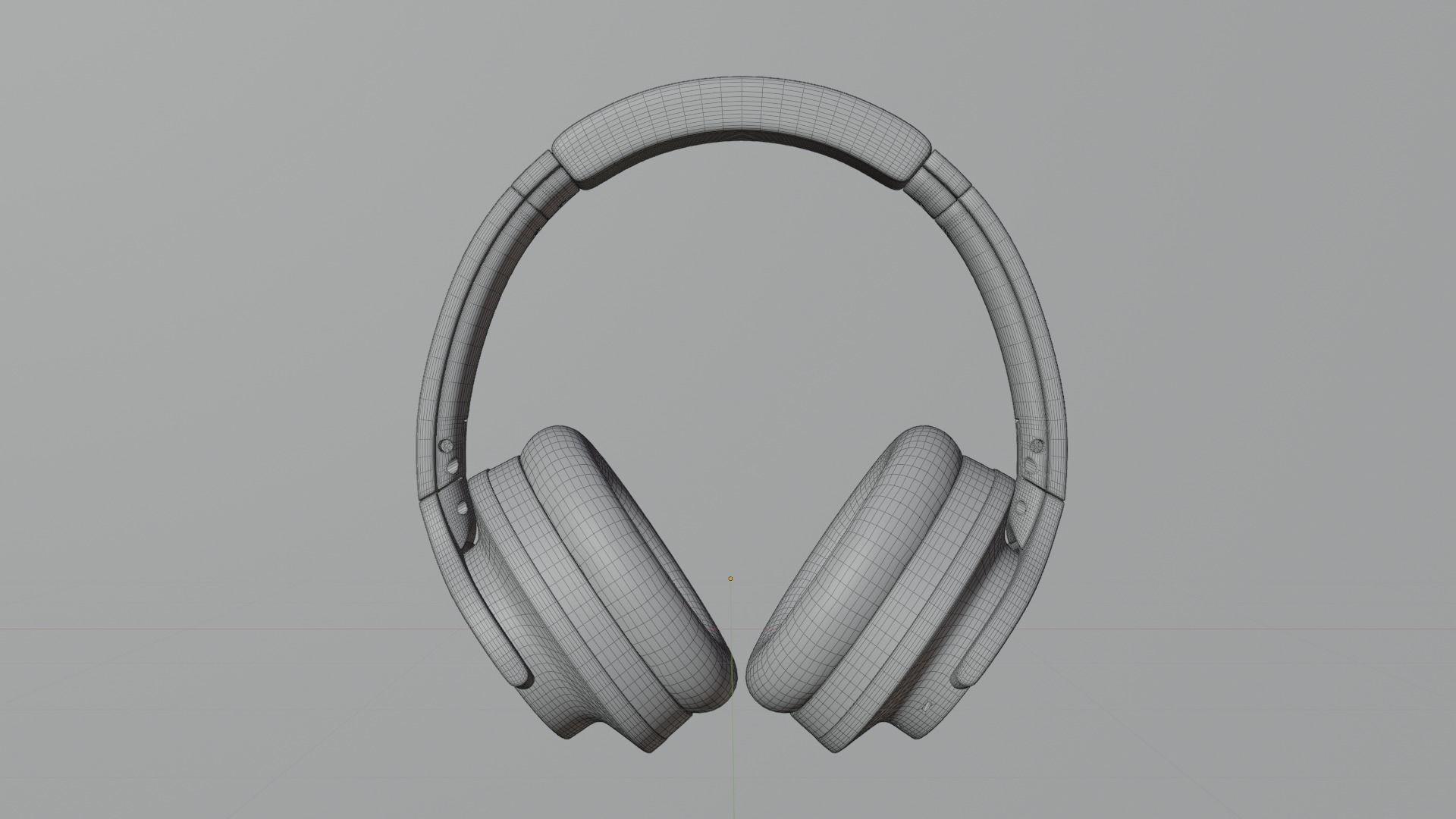 Textured Headphone 3D model 3D model_4