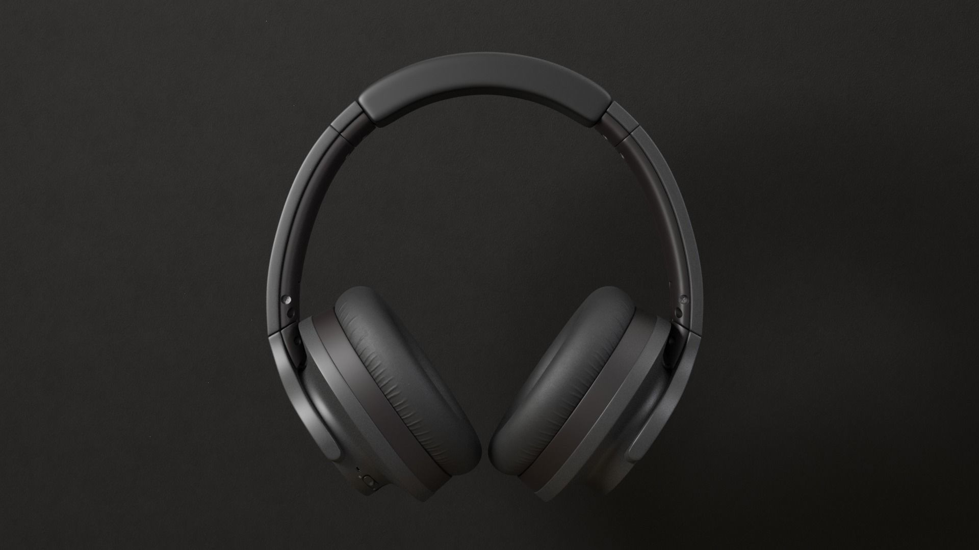 Textured Headphone 3D model 3D model_1