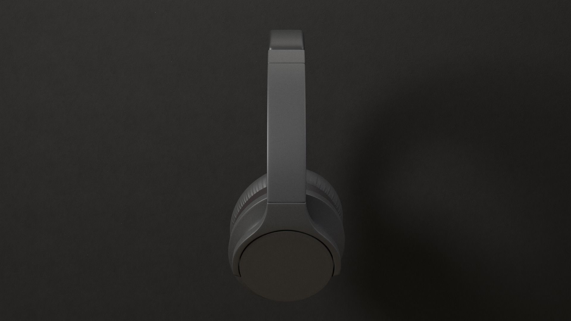Textured Headphone 3D model 3D model_2