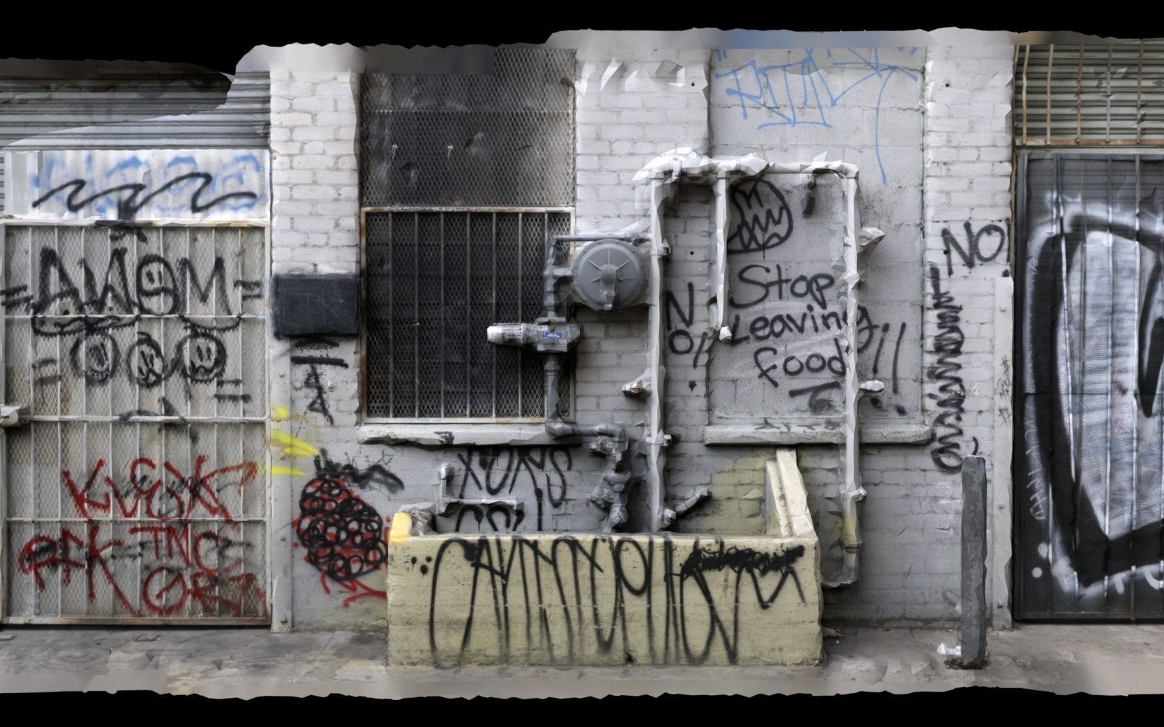 Back Street Alley Photogrammetry Scan 3D model_1