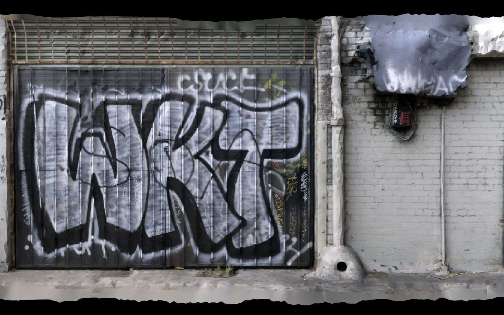 Back Street Alley Photogrammetry Scan 3D model_2