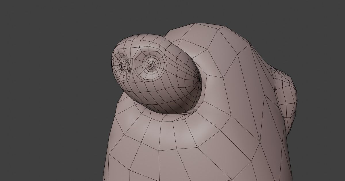  Knife Biopunk Free low-poly 3D model_8