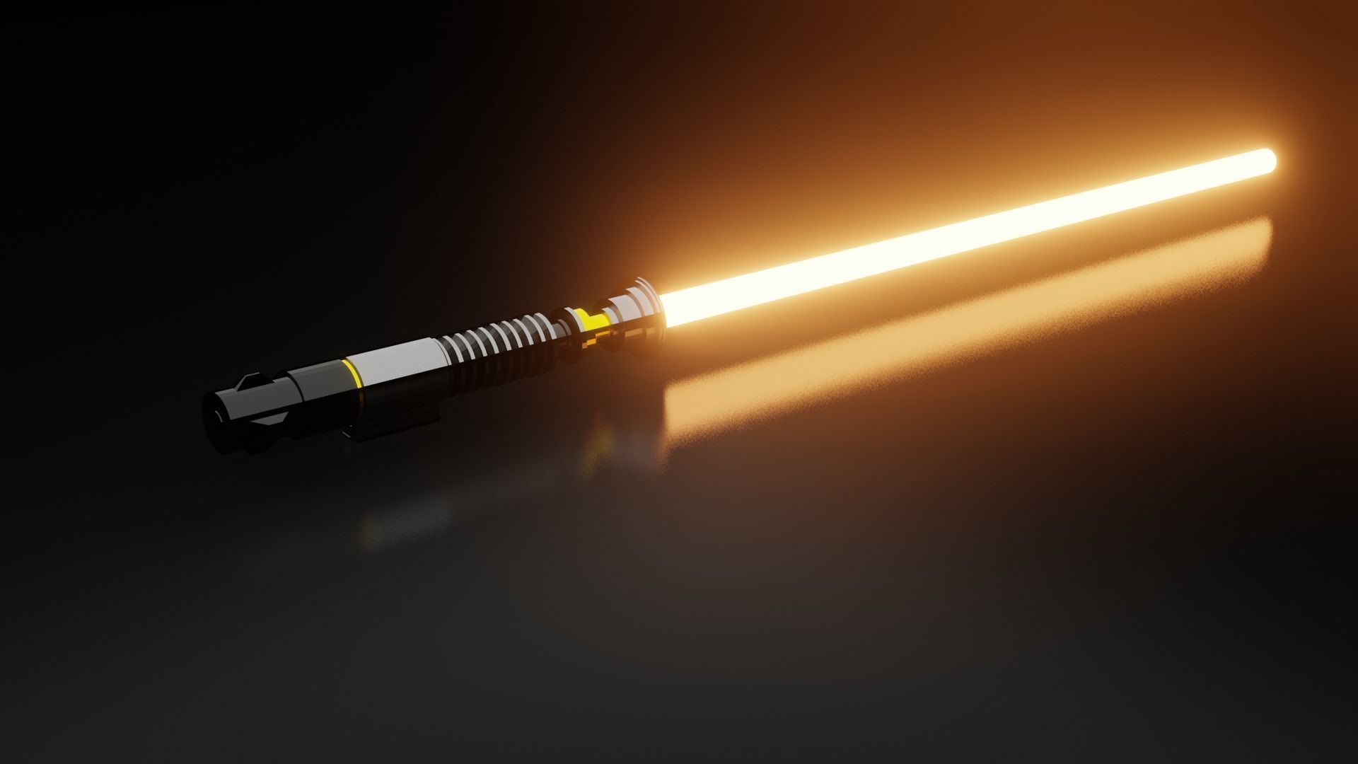 Light Saber -Starwars Low-poly 3D model_2