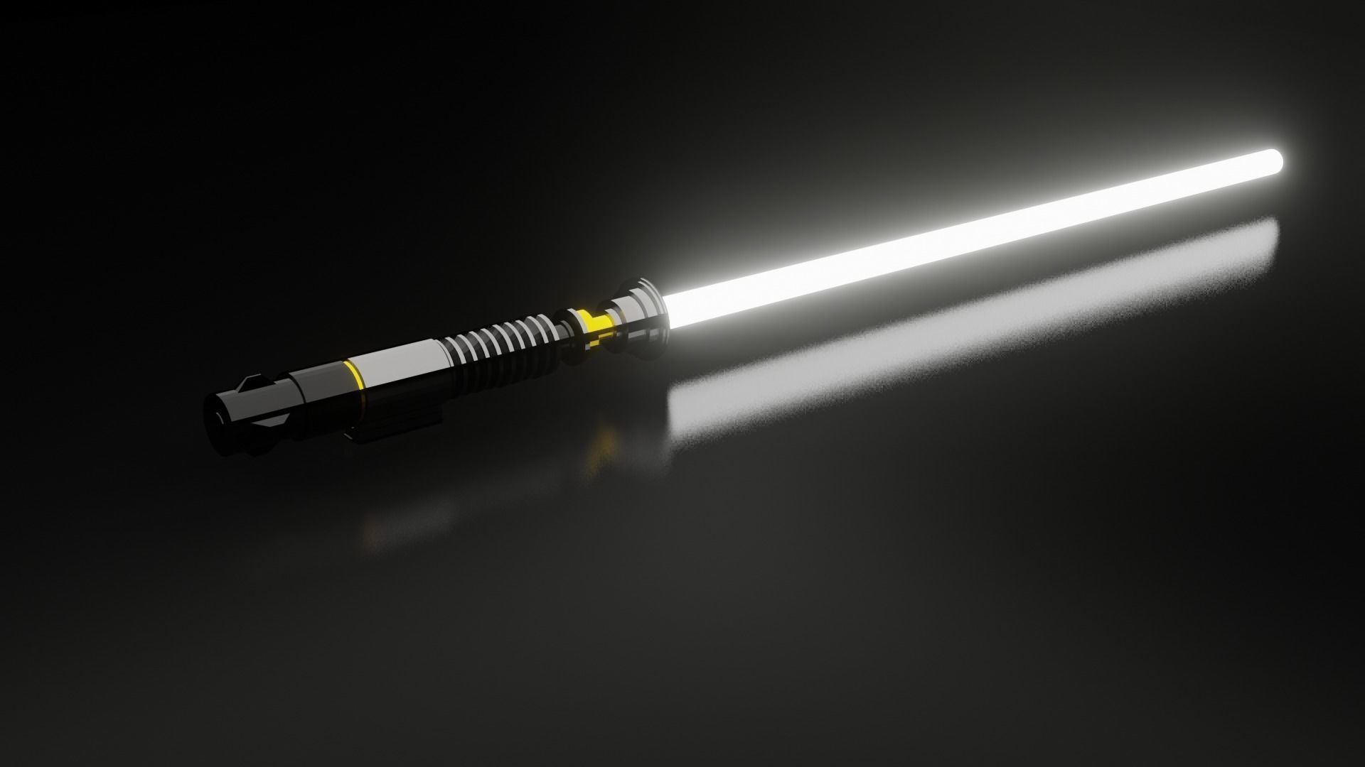 Light Saber -Starwars Low-poly 3D model_5