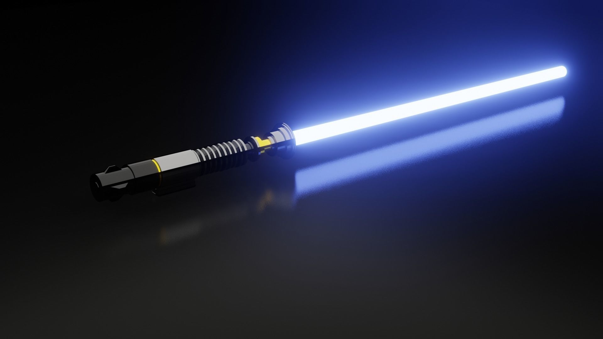 Light Saber -Starwars Low-poly 3D model_3