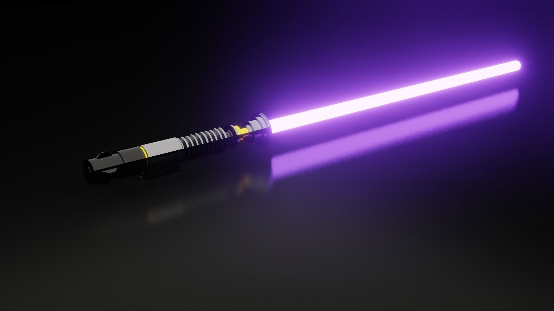 Light Saber -Starwars Low-poly 3D model_4