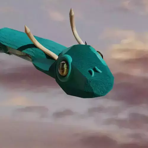 121222 dragon flying in sky