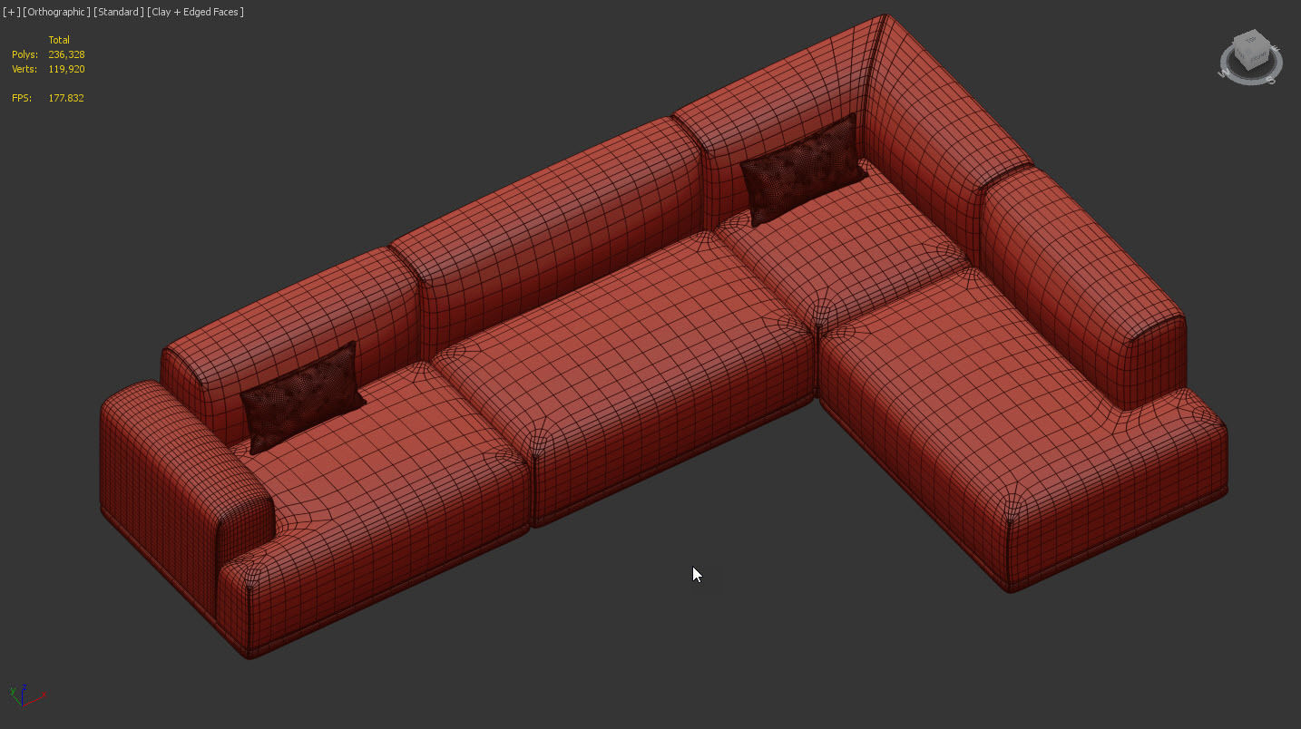 Connect Corner Sofa 01 by Muuto 3D model_12
