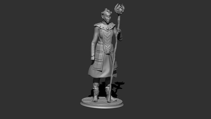 DnD Miniature Elf Cyclops Dilu  Free 3D print model