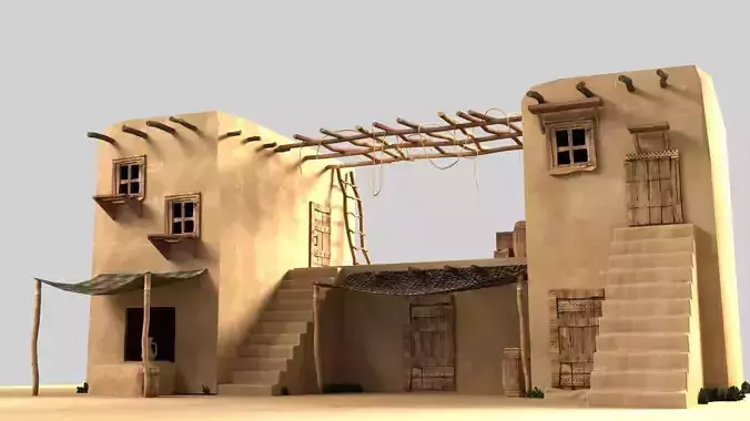 old Arabic house