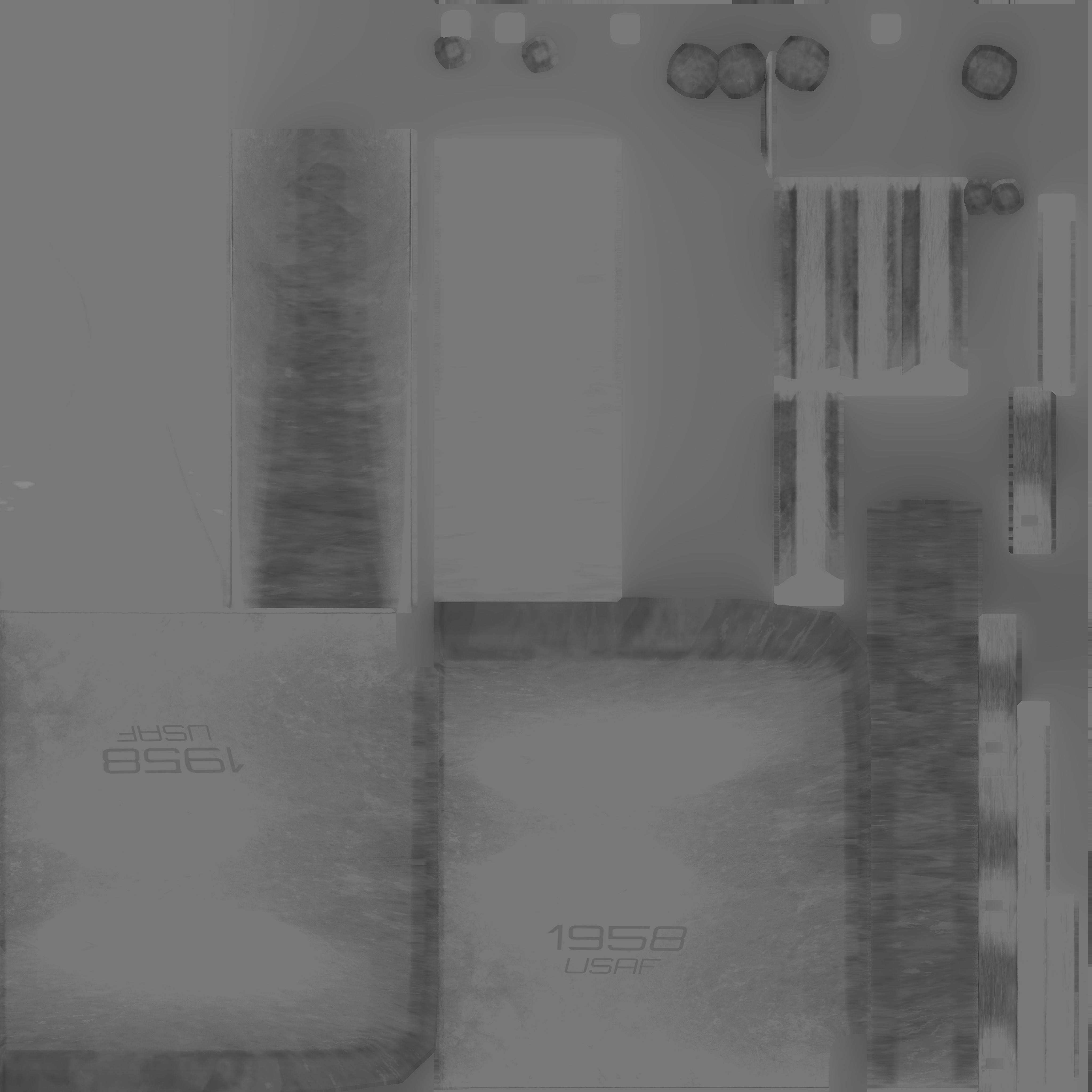 Lockheed Martin EC-130J  - COMMANDO PSYOPS Aircraft - Low-poly 3D model_81