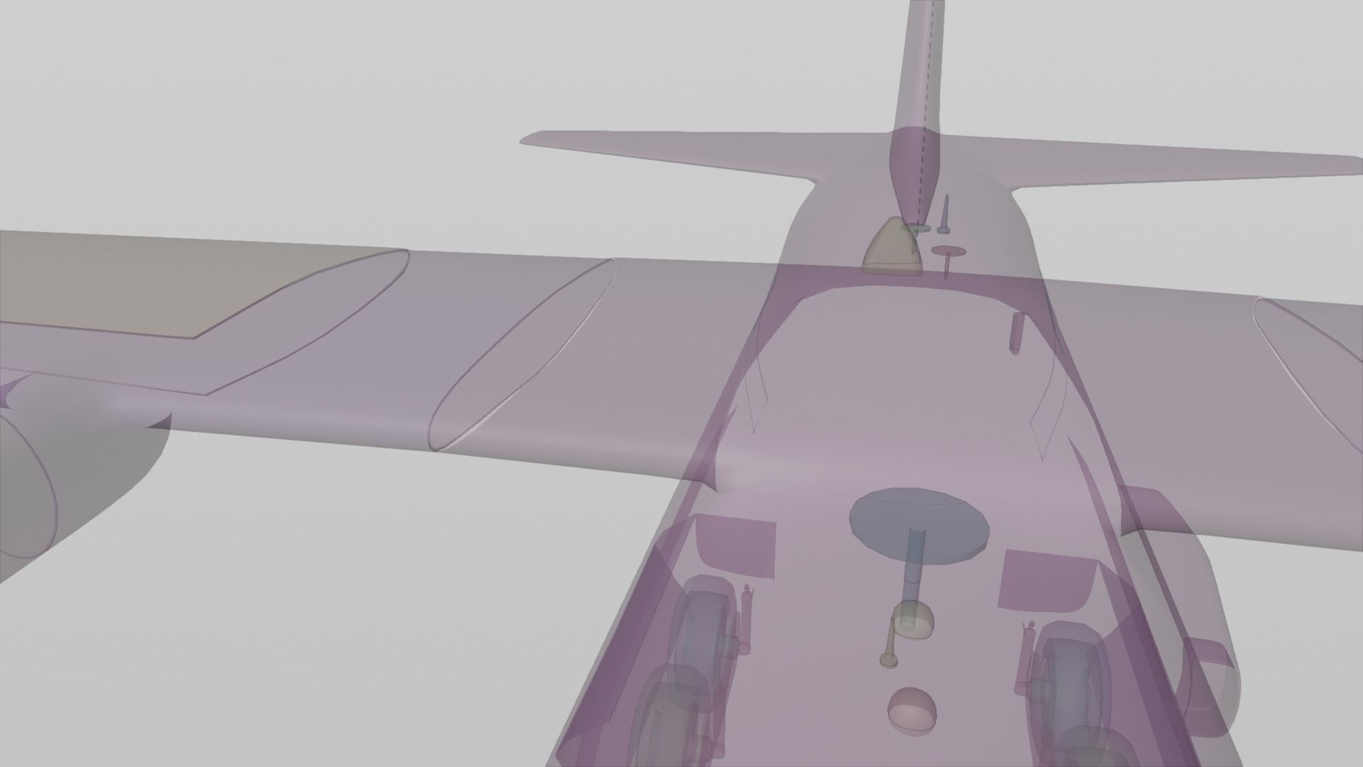 Lockheed Martin EC-130J  - COMMANDO PSYOPS Aircraft - Low-poly 3D model_20