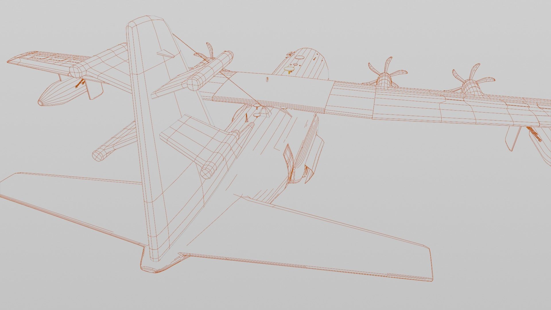 Lockheed Martin EC-130J  - COMMANDO PSYOPS Aircraft - Low-poly 3D model_18