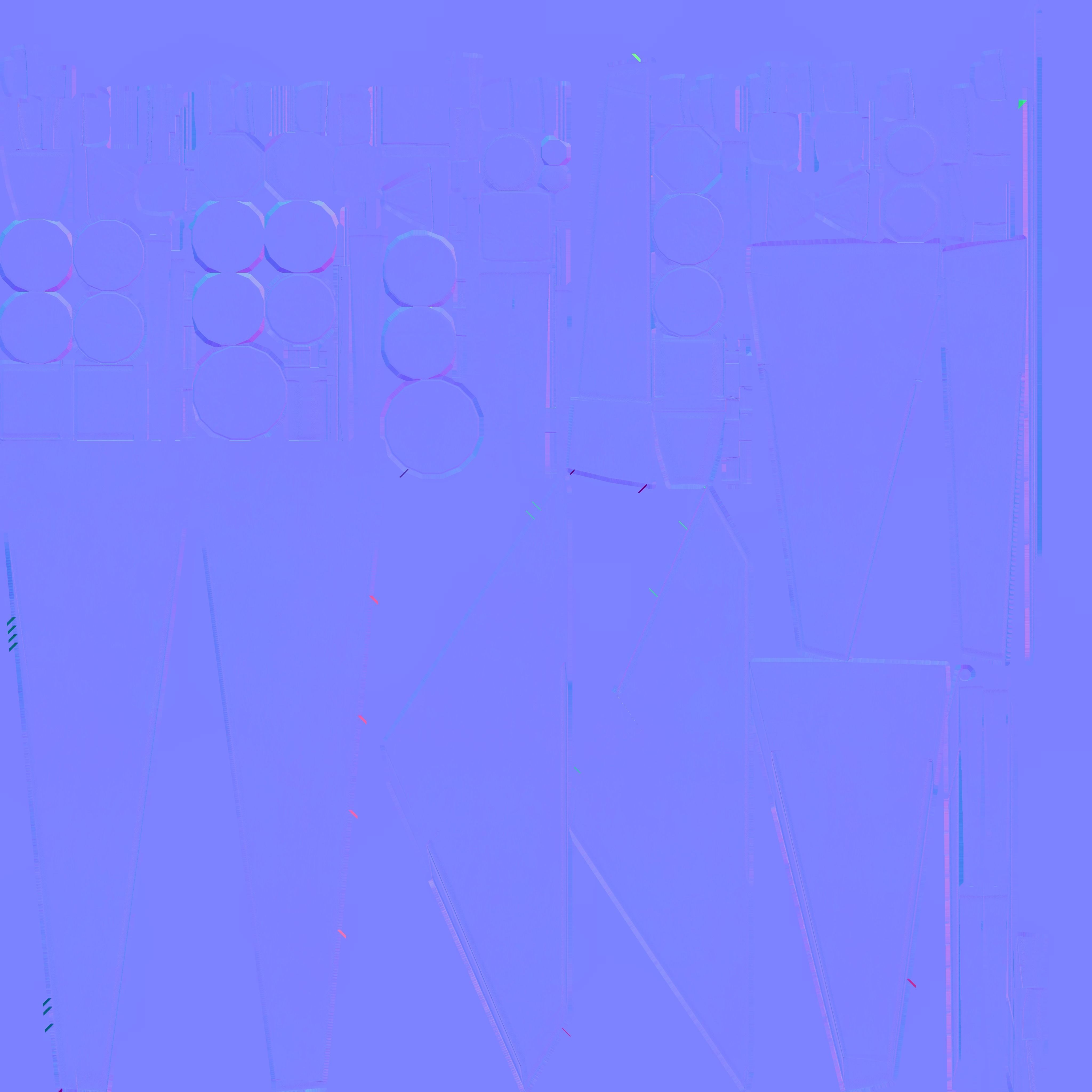 Lockheed Martin EC-130J  - COMMANDO PSYOPS Aircraft - Low-poly 3D model_95