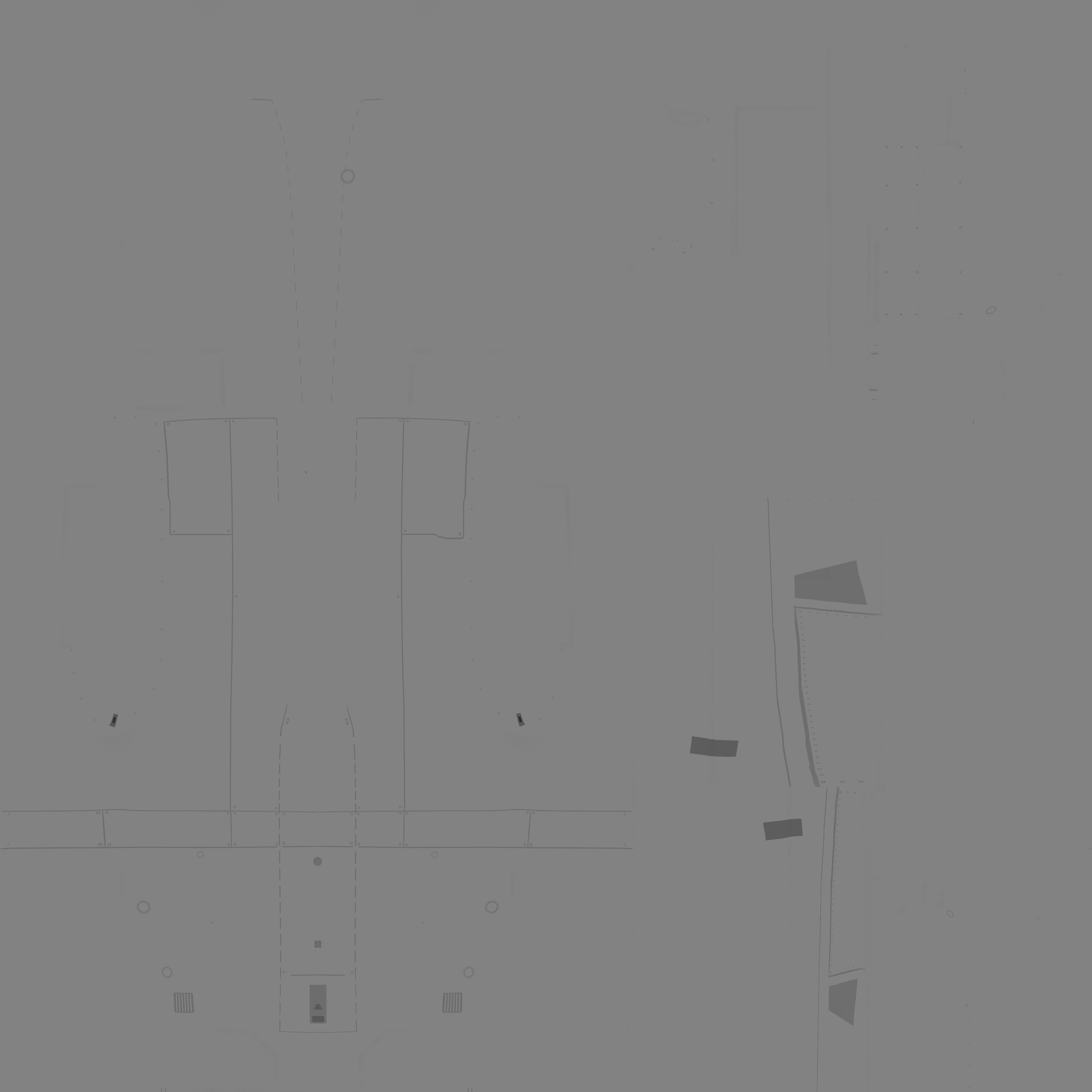 Lockheed Martin EC-130J  - COMMANDO PSYOPS Aircraft - Low-poly 3D model_42