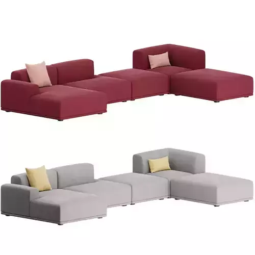 Connect Corner Sofa 02 by Muuto