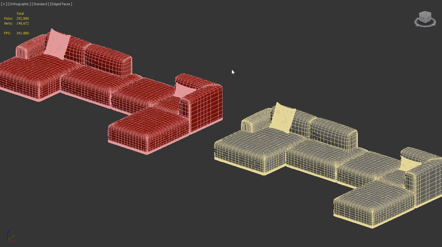 Connect Corner Sofa 02 by Muuto 3D model_9