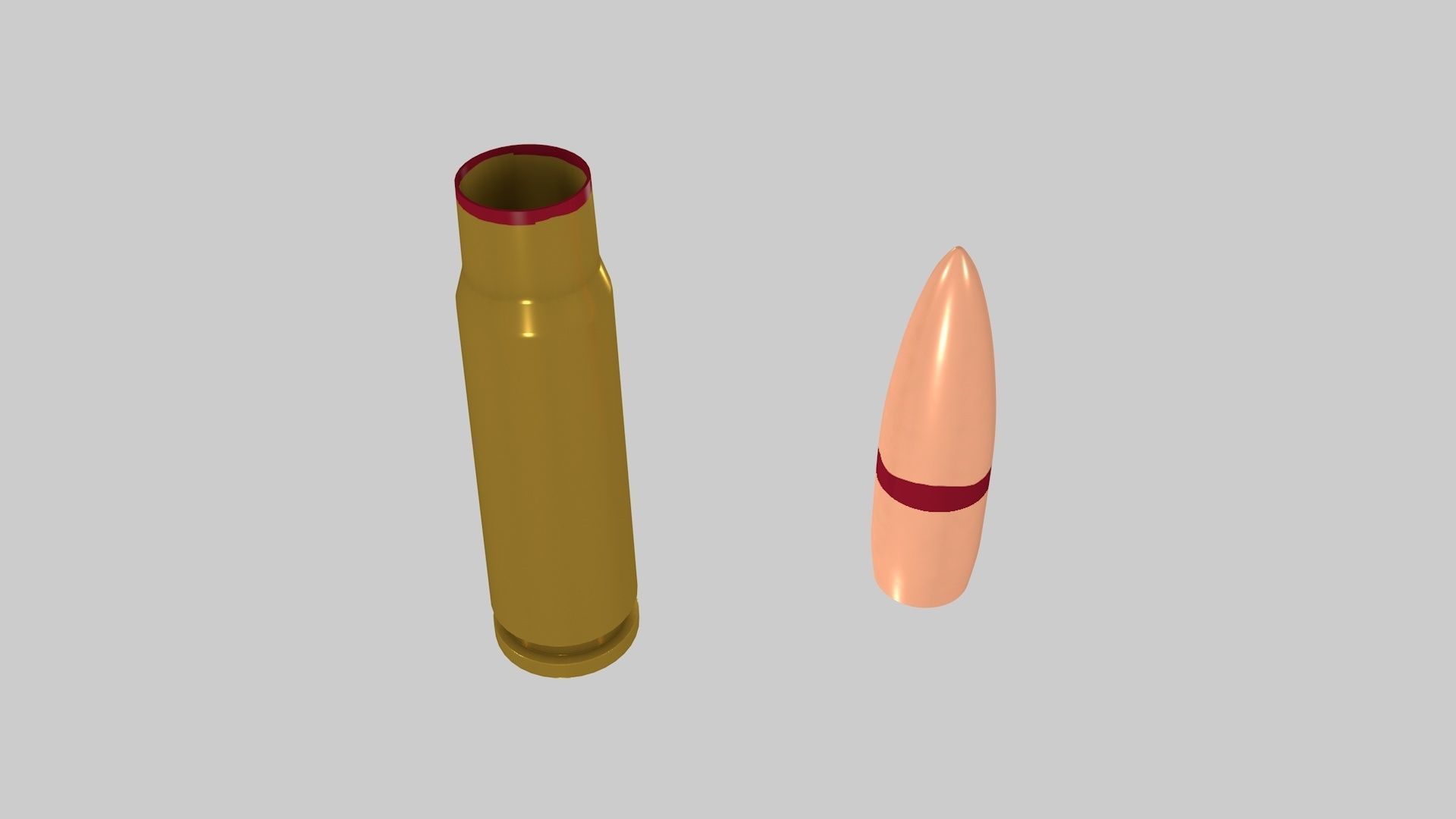 Ammo AK-47 3D model_4