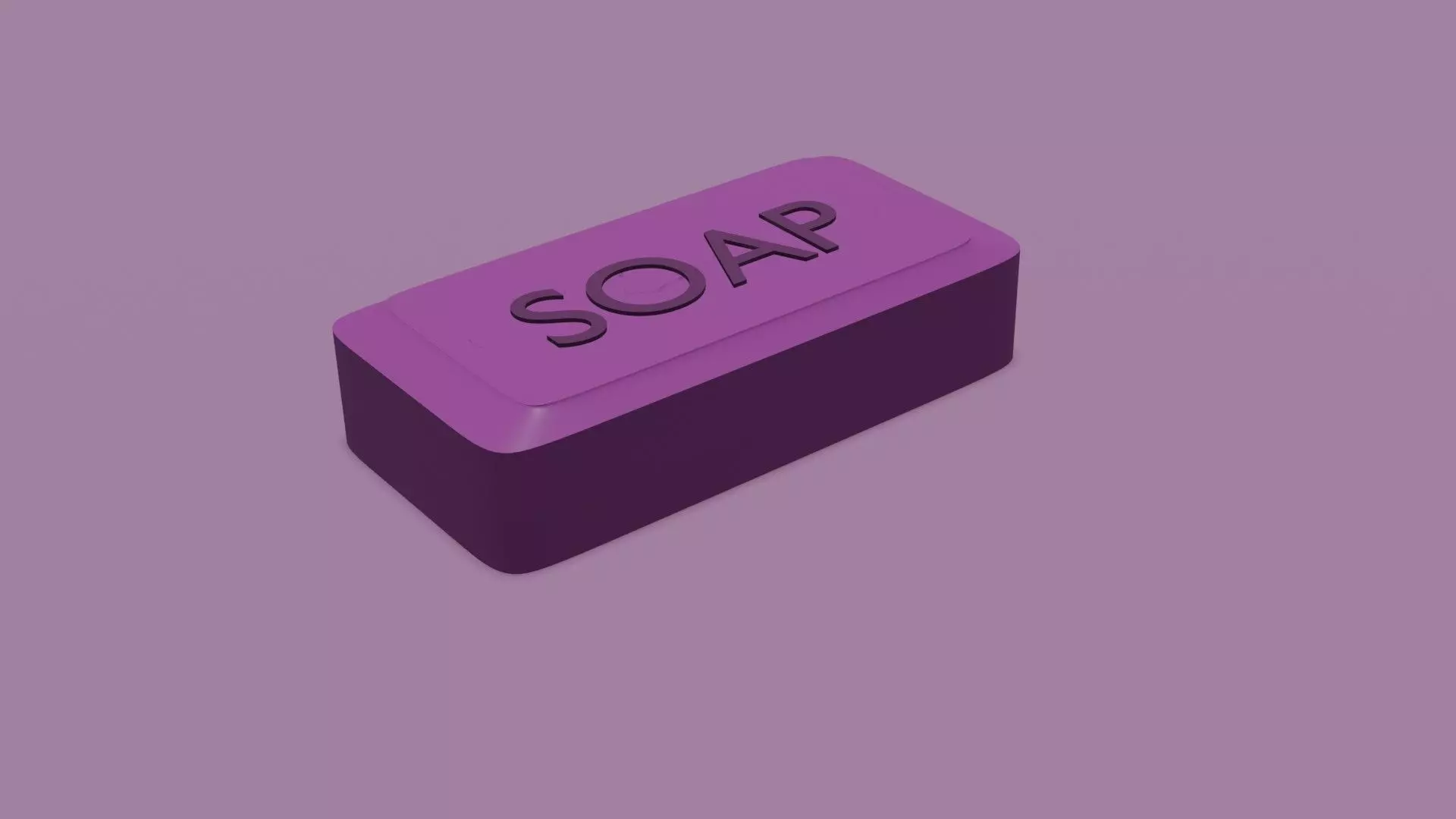 3d soap 3D model_0