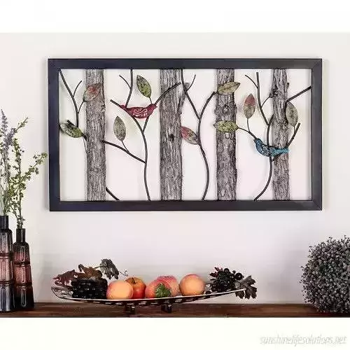Winston Porter Metal Wood Wall Decor Free 3D model