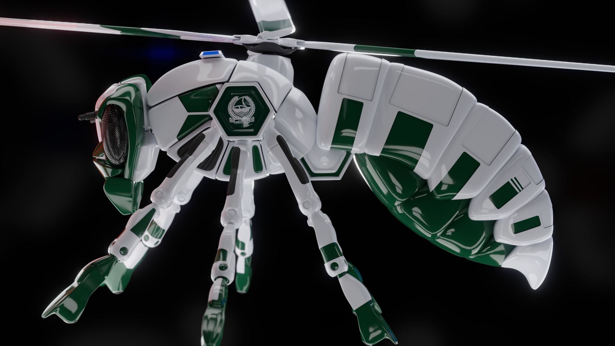 Insect Vehicle - Robot Insect 3D model_2