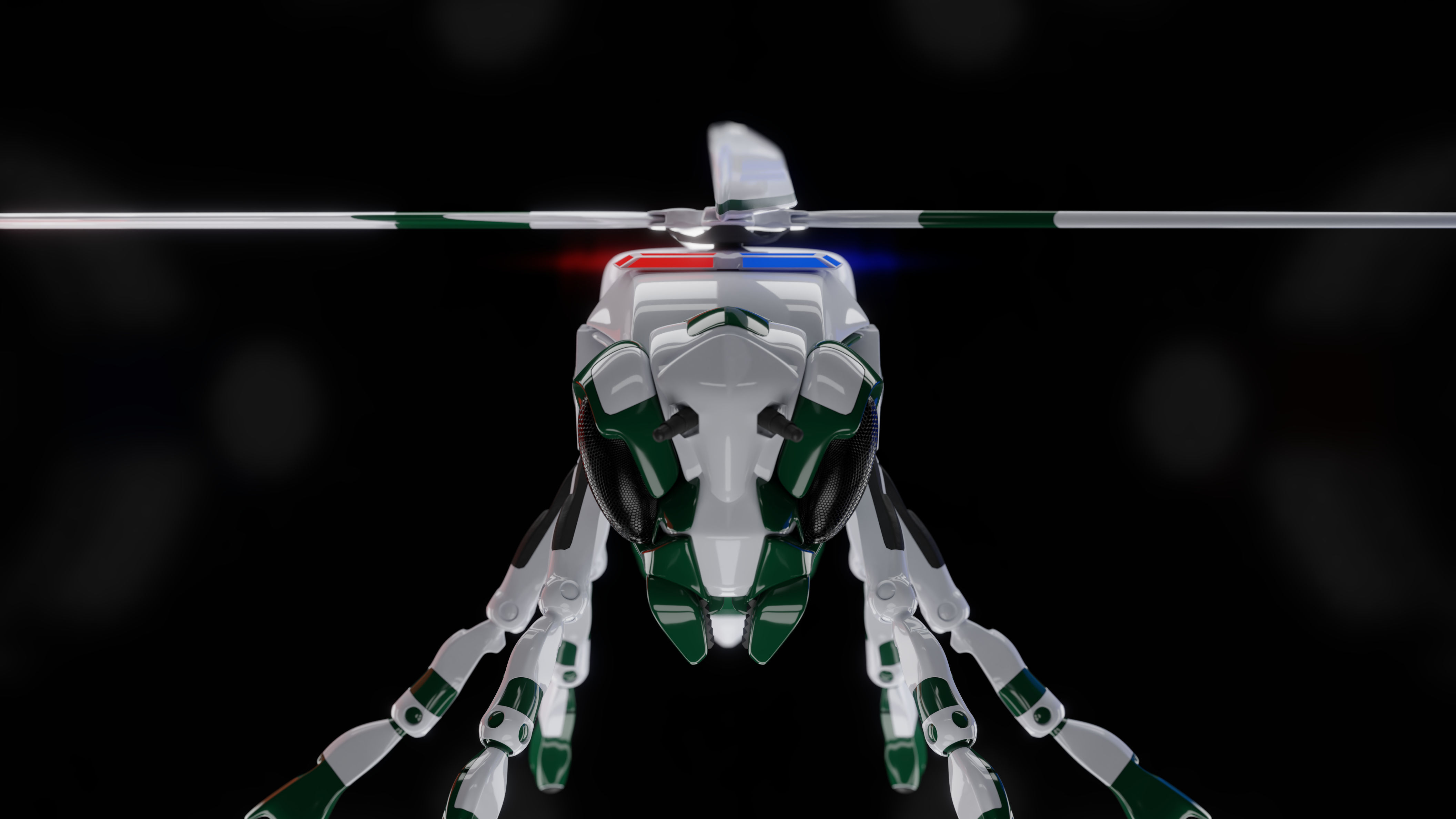 Insect Vehicle - Robot Insect 3D model_3