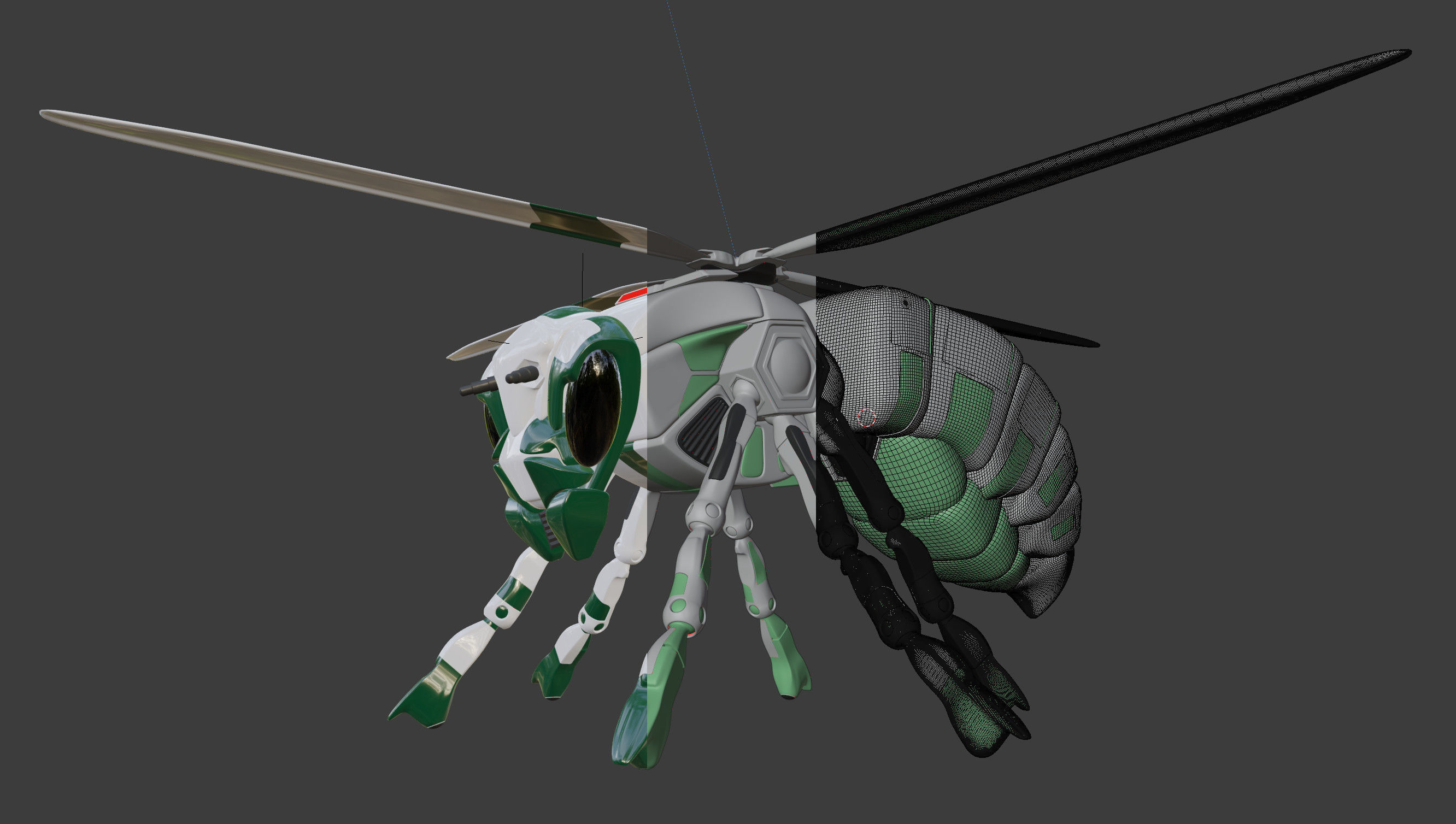 Insect Vehicle - Robot Insect 3D model_6