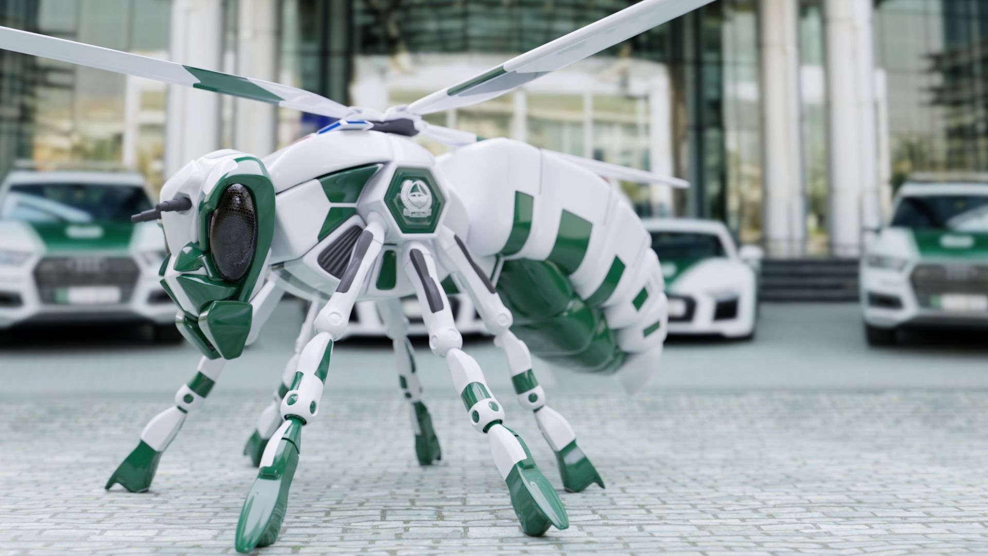 Insect Vehicle - Robot Insect 3D model_8